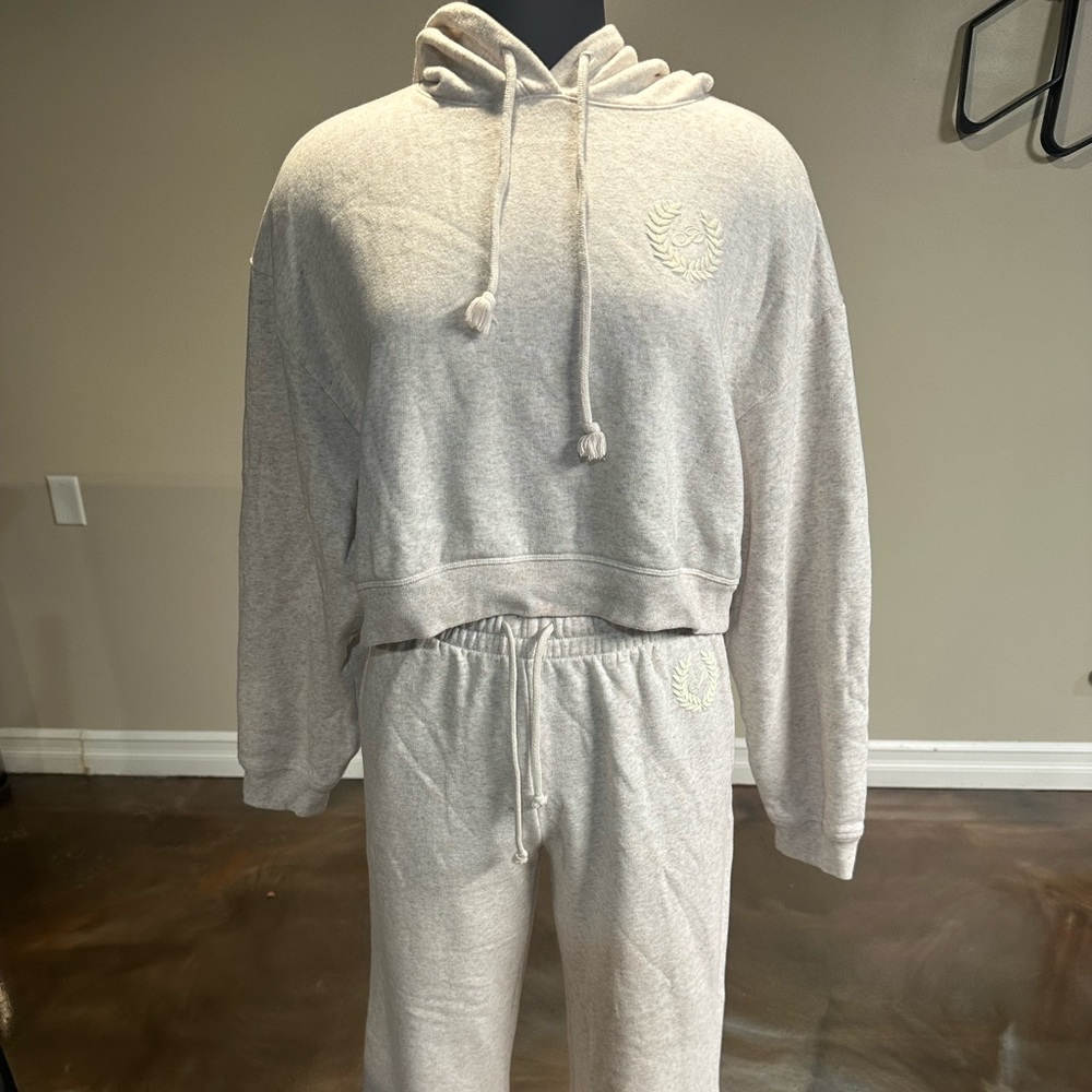 PINK Victoria's Secret Cream Hoodie